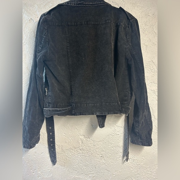 Super cute soft charcoal corduroy jacket - Picture 6 of 9